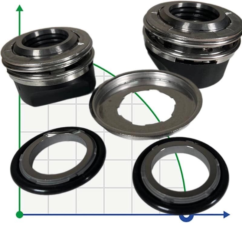 Механічне ущільнення насосу FLYGT R-FL. XA 35, U, TC/TC, VITON, 304 від компанії BTS-ENGINEERING - фото 1