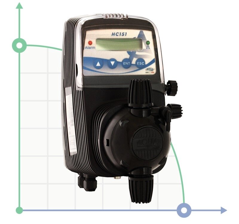 Мембранний електромагнітний насос-дозатор PDE HC151-1 PH-RX 02-08/05-05/07-02 230V PP-GL-VT від компанії BTS-ENGINEERING - фото 1
