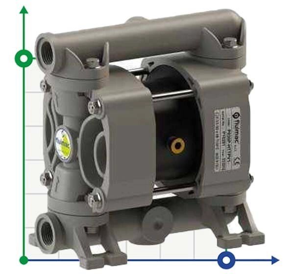 Мембранний насос для клею PHOENIX P30 PP SANTOPRENE+PTFE, 35 л/хв від компанії BTS-ENGINEERING - фото 1
