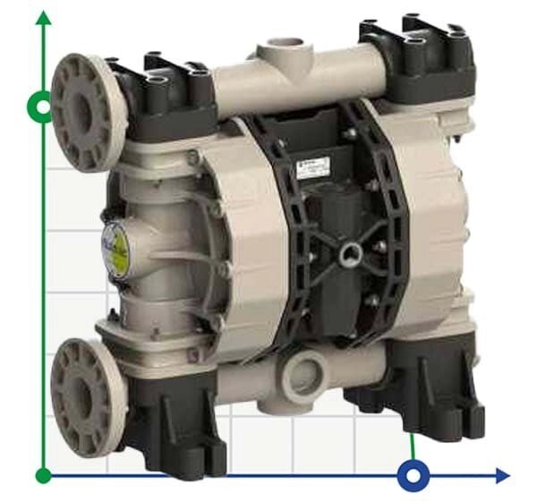 Мембранний насос для сірчаної кислоти PHOENIX P700 PP HYTREL+PTFE, 700 л/хв від компанії BTS-ENGINEERING - фото 1