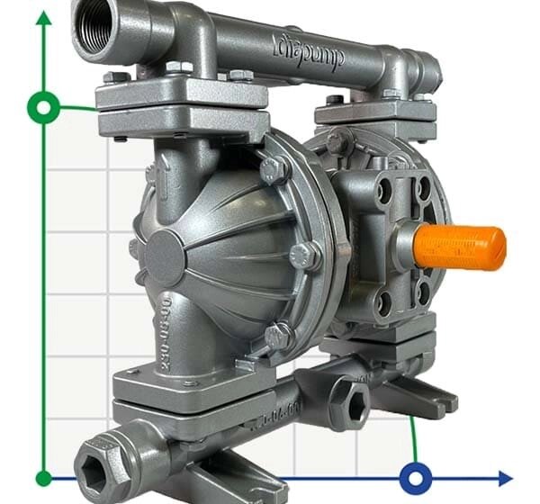 Мембранний насос із пневмоприводом DPX 05 AL/T від компанії BTS-ENGINEERING - фото 1