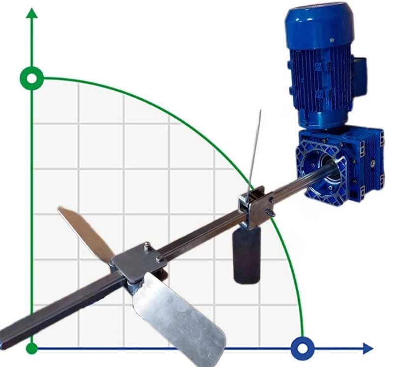 Мішалка лопатева для в’язких продуктів MV 500895S від компанії BTS-ENGINEERING - фото 1