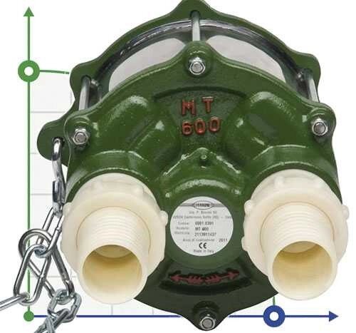 MT 600 насос роликовий від ВВП (ВОМ) трактора для поливу від компанії BTS-ENGINEERING - фото 1