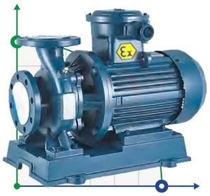 Насос центробіжний горизонтальний BGWB 50-160(I)B (21,6/24), 3kW, 2880, Ех