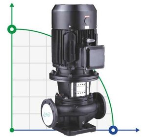 Насос відцентровий вертикальний LPP32-26-2.2/2, 380В 2.2кВт Hmax 31.5м Qmax 533л/хв Leo3.0