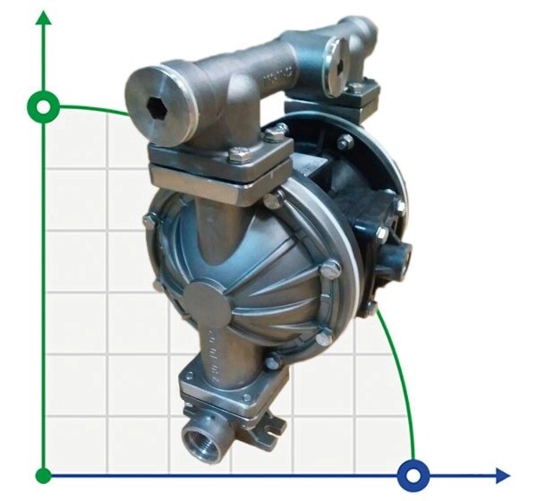 Насос нержавіючий мембранний DP 10 SS/T від компанії BTS-ENGINEERING - фото 1