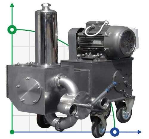 Насос поршневий BTS-ПН-40 харчовий нержавіючий від компанії BTS-ENGINEERING - фото 1