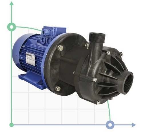 Насос з магнітною муфтою DM 15 PVDF, VITON, 1,5 кВт від компанії BTS-ENGINEERING - фото 1