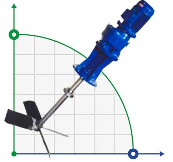 Низькообертовий міксер RLV 150-4/90 від компанії BTS-ENGINEERING - фото 1