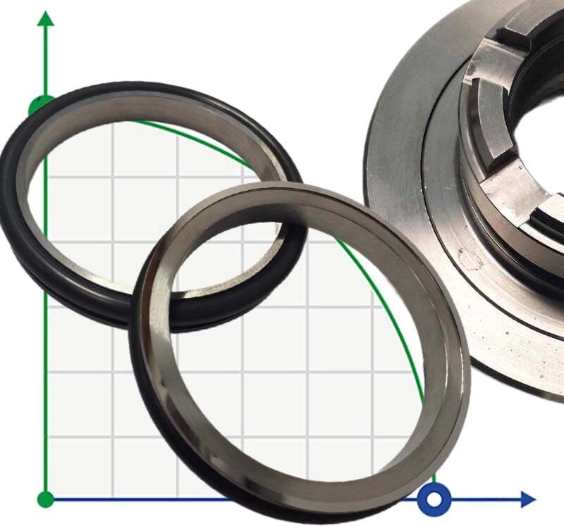 Пара тертя механічного ущільнення до насосу Borger - 70 TC/TC/VITON від компанії BTS-ENGINEERING - фото 1