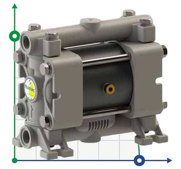 PHOENIX P07 PP ATEX пневматичний мембранний насос від компанії BTS-ENGINEERING - фото 1