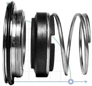 Торцеві ущільнення Alfa Laval R-AL. LKHs 32, SIC/SIC, VITON, 316