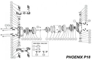 Гайковий колектор, AISI, PHOENIX P18, P30, P50, P65