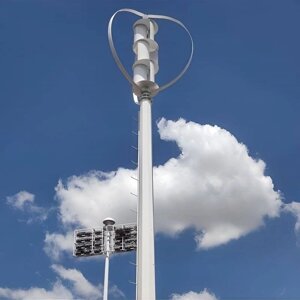 Вітрогенератор Q-типу RX-QV5K 5 кВт вертикальний