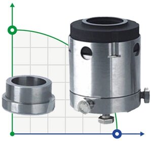 Ущільнення торцеве механічне R-HG204B 30, SIC/CAR, VITON, 316