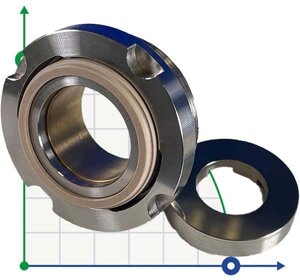 Торцеве ущільнення Cryostar R- MFLC12 27,5, PPCF/TC, VITON, 316