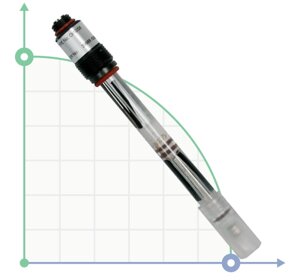 Різьбовий скляний датчик рН, 10 bar - 130°C / 16 bar - 25°C