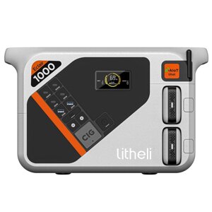 Зарядна станція Litheli 1800 Вт, 1069 Вт·год, LiFePO4, + 2 Power Bank (U20EH17-0U200)