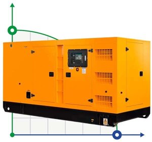 Промисловий дизельний генератор XHYC-500GF з ATS, двигун Cummins 600kVA, 500kW, 380V/50HZ закритого типу