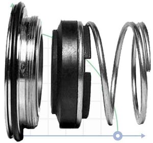 Торцеві ущільнення Alfa Laval R-AL. LKHs 32, SIC/SIC, EPDM, 304