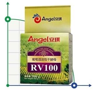 Дріжджі винні Angel RV100, упаковка - 0,5 кг