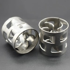 Металеві кільця Палля, AISI 304, 38x38x0,6 мм, Metal Pall Ring