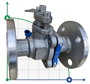 PN16 DN20 Кульовий кран з нержавіючої сталі AISI 316, Seat PTFE