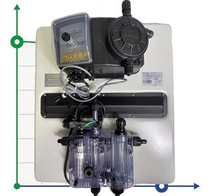 Системна панель з On/Off або пропорційним дозуванням хлору від 0-5.00 ppm. A-CHLORO HC300 CL-P