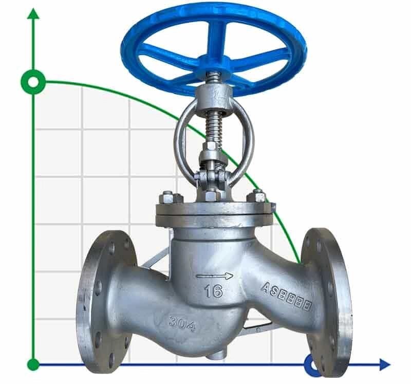 PN16 DN100 Фланцевий вентиль з нержавіючої сталі AISI 304, Seat AISI 304 від компанії BTS-ENGINEERING - фото 1