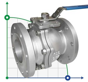 PN16 DN20 Кульовий кран з нержавіючої сталі AISI 304, Seat PTFE