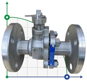 PN16 DN25 Кульовий кран з нержавіючої сталі AISI 316, Seat PTFE