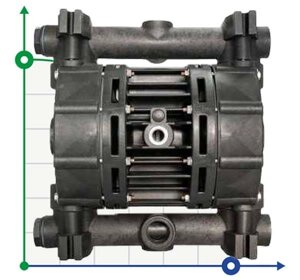 Пневматичний мембранний насос BOXER 100 PVDF IB100fcmttft