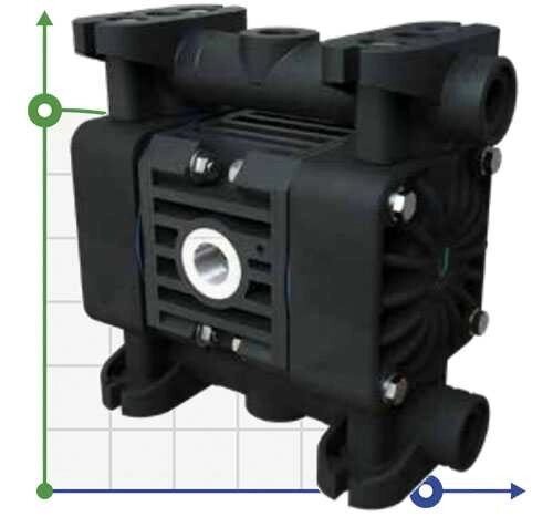 Пневматичний мембранний насос BOXER 15 PVDF+PTFE IB15-FC-NTTEV-- від компанії BTS-ENGINEERING - фото 1