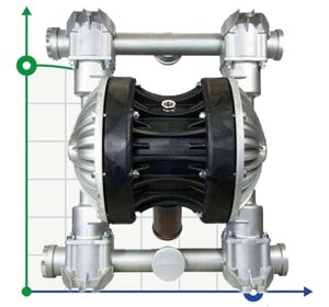 Пневматичний мембранний насос BOXER 502 ALU IB502ALD-DID