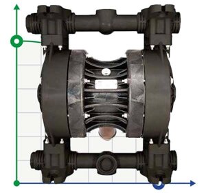 Пневматичний мембранний насос BOXER 522 PVDF IB522fcmttft