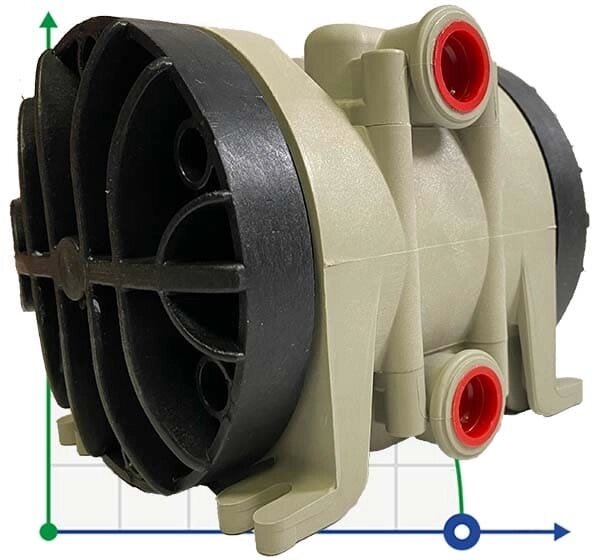 Пневматичний мембранний насос PHOENIX 30-PP 1/2, P30P-HTTPV1 від компанії BTS-ENGINEERING - фото 1