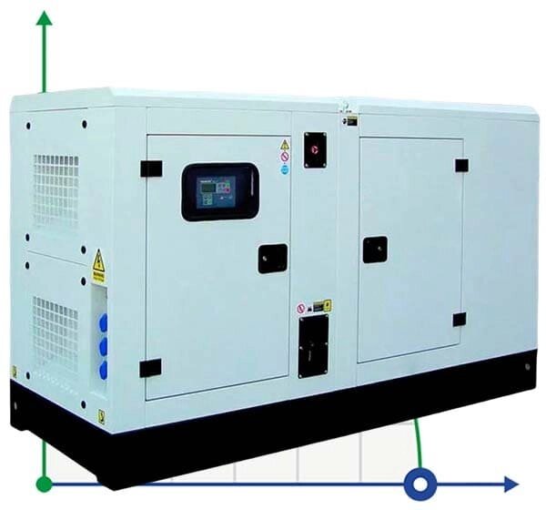 Промисловий дизельний генератор XHY-R50GF з ATS, двигун Ricardo 62,5kVA, 50kW, 380V/50HZ закритого типу від компанії BTS-ENGINEERING - фото 1