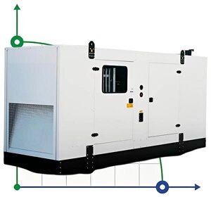 Промисловий дизельний генератор XHYP-600GF з ATS, двигун Perkins 700kVA, 600kW, 380V/50HZ закритого типу