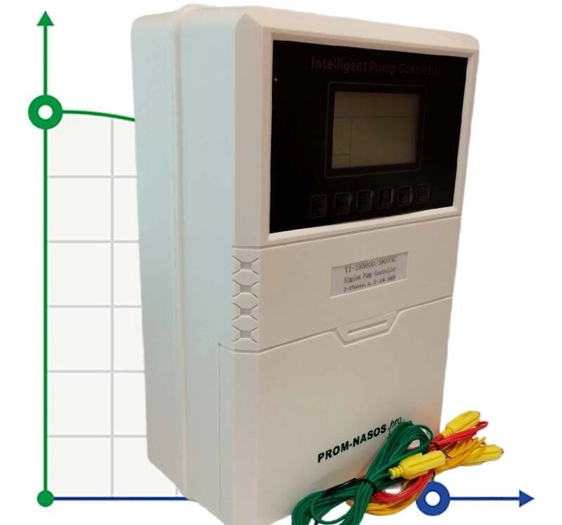 Пульт захисту керування насосу Y1-18500D, ABS пластик, 3-фазний 380В-415В, 3-18,5кВт від компанії BTS-ENGINEERING - фото 1