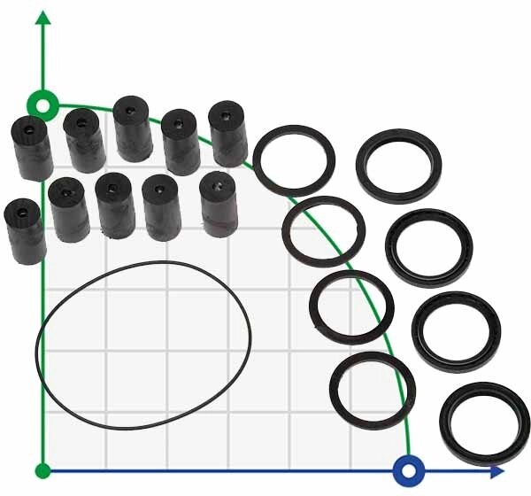 Ремкомплект для роликових насосів ВВП MT 300 від компанії BTS-ENGINEERING - фото 1