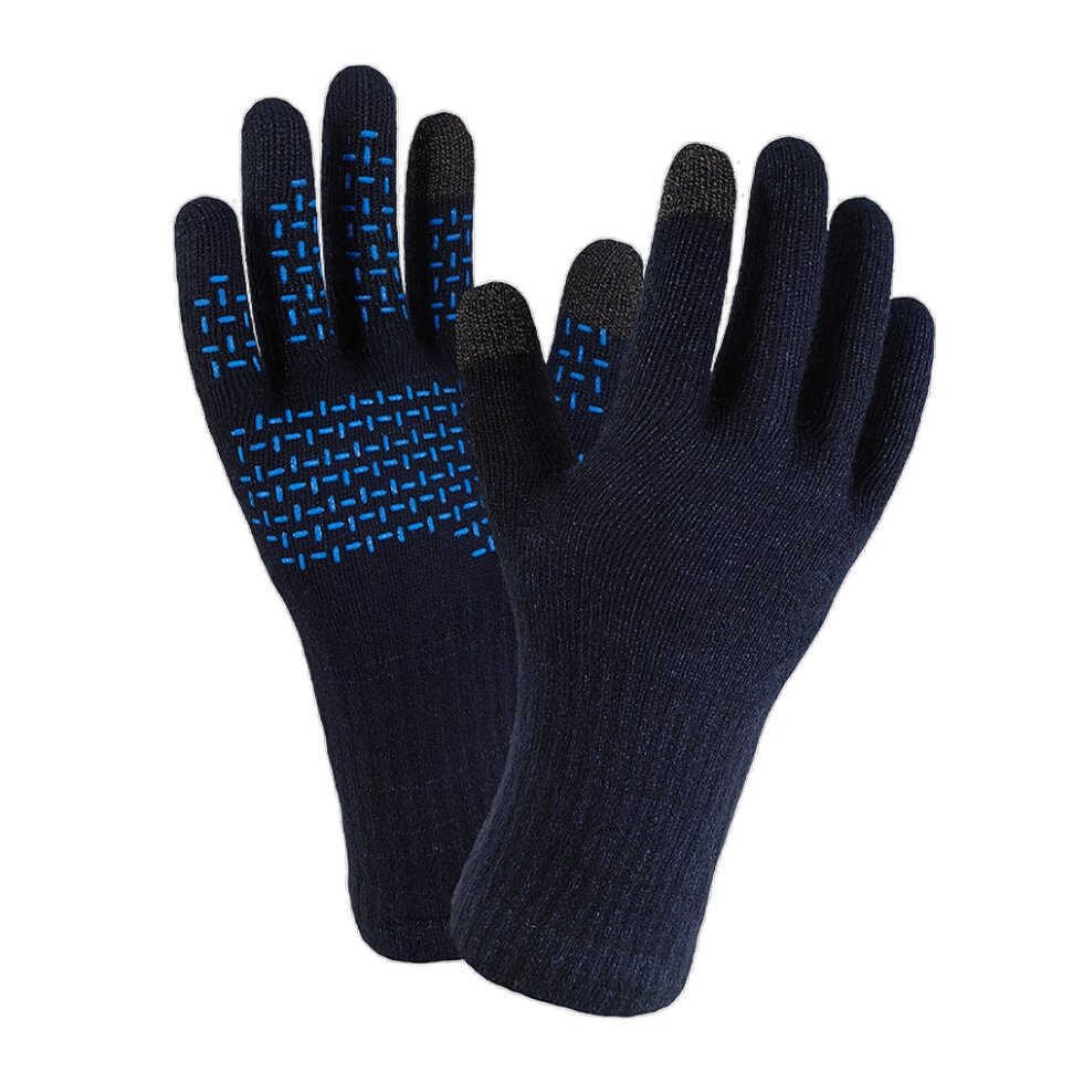 Рукавички водонепроникні Dexshell ThermFit 3.0 Gloves, темно-блакитні, розмір M від компанії BTS-ENGINEERING - фото 1