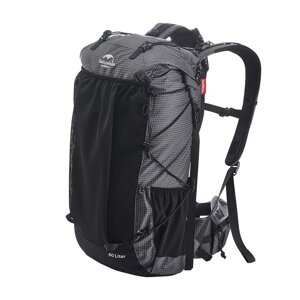 Рюкзак туристичний Naturehike Rock NH19BP095, 60+5 л, графіт в клітинку