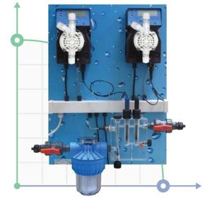 Станція дозування і контролю для басейнів POOL pH/Rx до 500м3