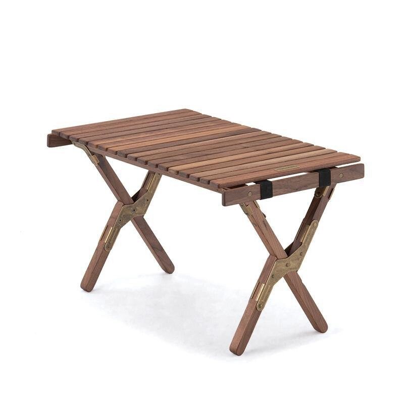 Стіл розкладний Naturehike HTM Roll Table NH21JJ001, дерево, Розмір M, чорний горіх від компанії BTS-ENGINEERING - фото 1