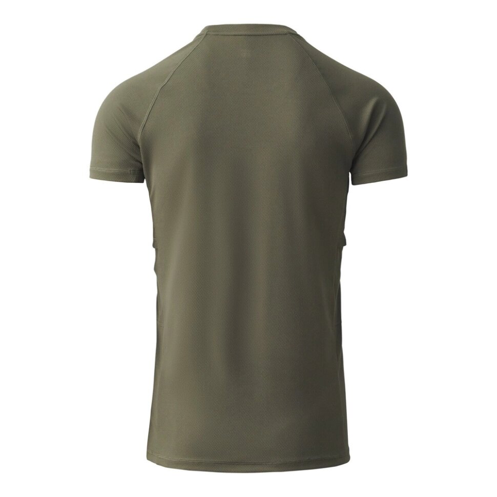 Термоактивна футболка Helikon-Tex Functional T-shirt - Quickly Dry - Olive Green, розмір L від компанії BTS-ENGINEERING - фото 1