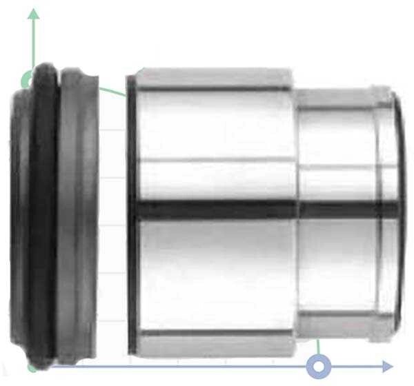 Торцеве ущільнення Hilge R-HLG1 38, SIC/SIC, VITON, 304 від компанії BTS-ENGINEERING - фото 1