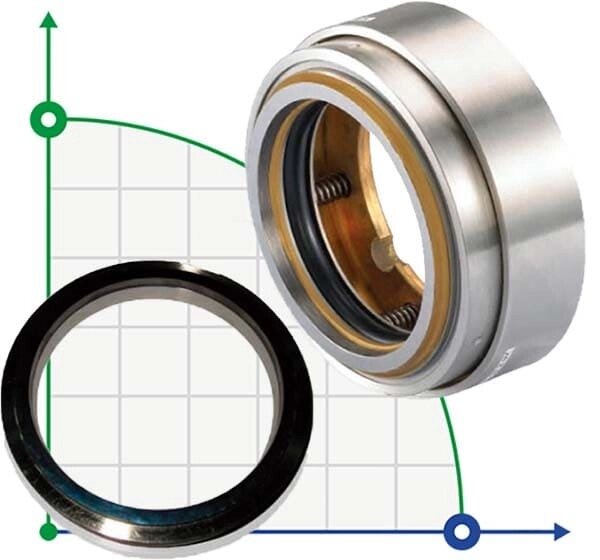 Торцеве ущільнення насосу Flygt R-FL. 58UR 60, C, TC/TC, VITON, 304 від компанії BTS-ENGINEERING - фото 1