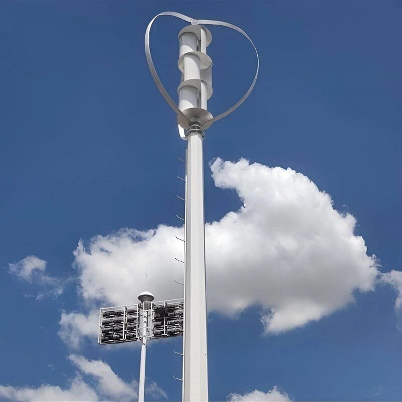 Вітрогенератор Q-типу RX-QV10K 10 кВт вертикальний від компанії BTS-ENGINEERING - фото 1