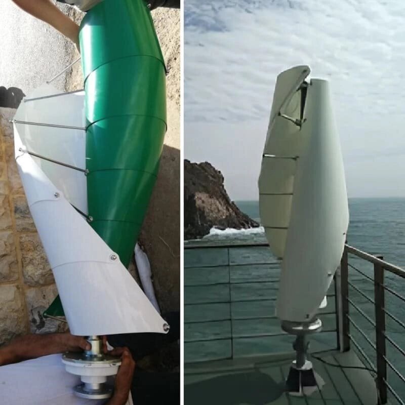 Вітрогенератор спірального типу RX-SV15K 15 кВт вертикальний від компанії BTS-ENGINEERING - фото 1