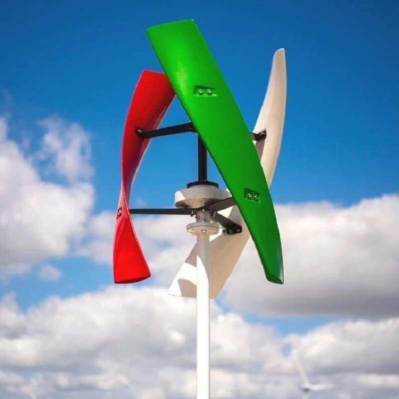 Вітрогенератор X-типу RX-XV2000 2 кВт вертикальний від компанії BTS-ENGINEERING - фото 1
